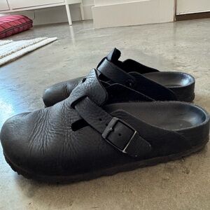 Birkenstock Boston Exquisite Leather Black